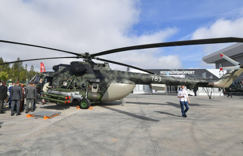 Вертолёт ми-171ш storm