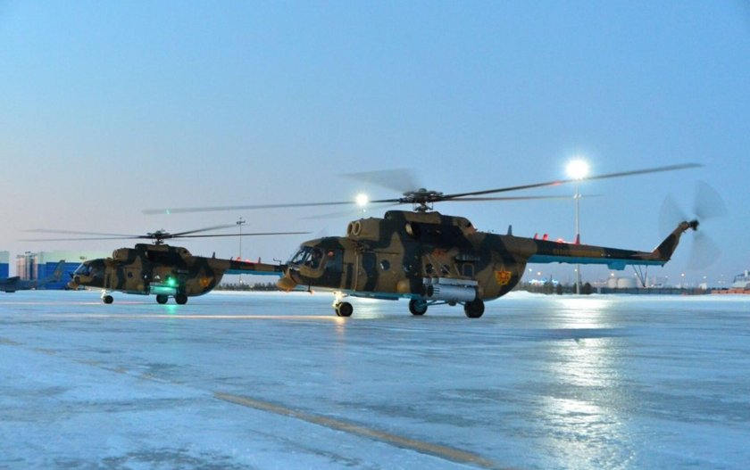 Ми-8 ВВС Казахстан