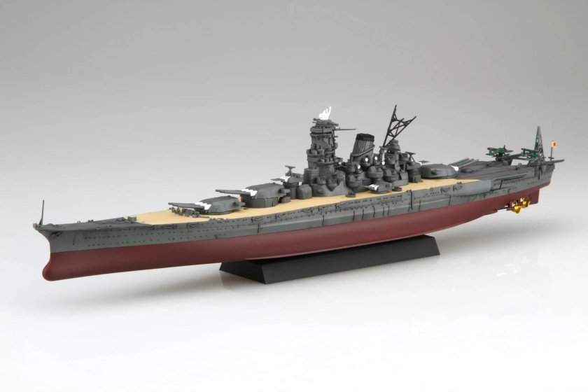78025 tamiya японский линкор «yamato» (1:350)