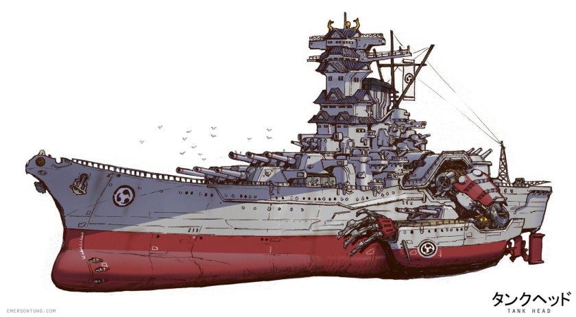 Корабль линкор Ямато