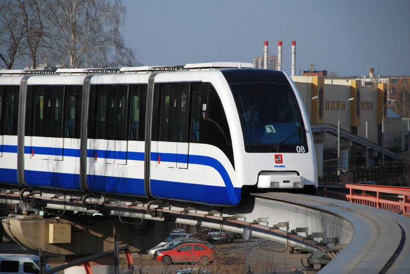 Вагон Московского монорельса