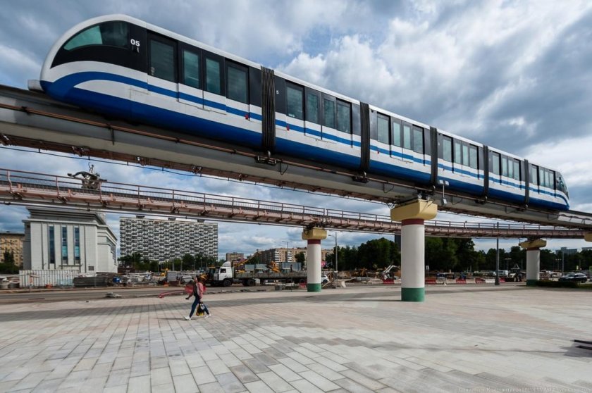 ВДНХ монорельс станция станция