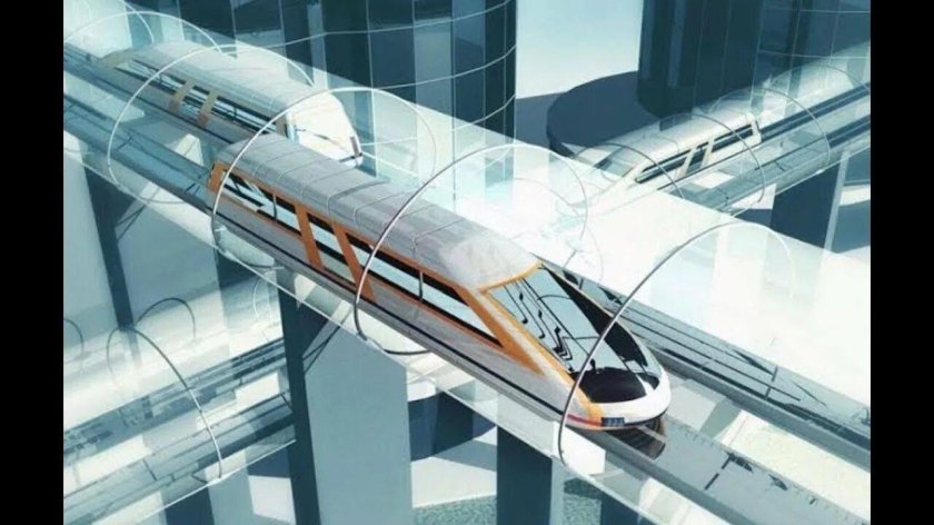 Hyperloop поезда Дубай