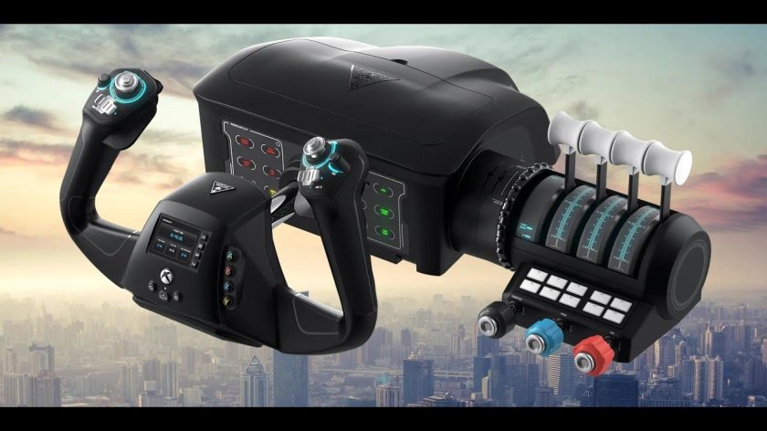 Штурвал для авиасимулятора Microsoft Flight