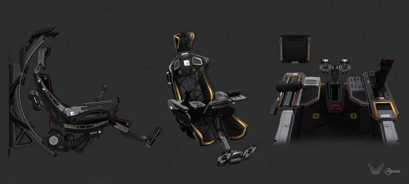 Star Citizen кресло пилота