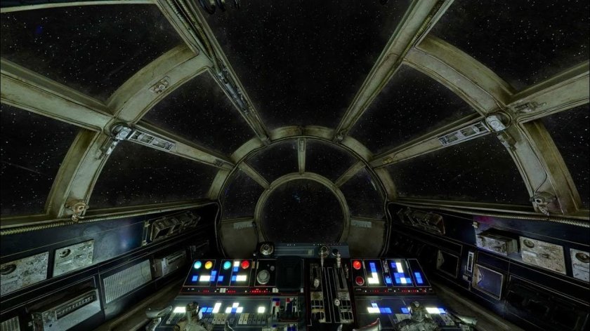Millennium Falcon Cockpit приборная панель