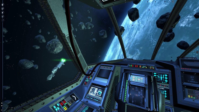 Кабина Спейс шаттла