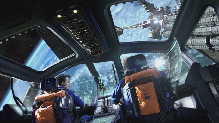 Шаттл Валькирия кабина концепт арт