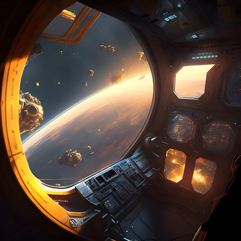 Космос из кабины