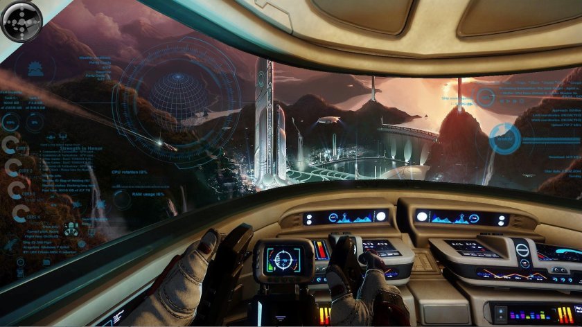 Star Citizen кабина