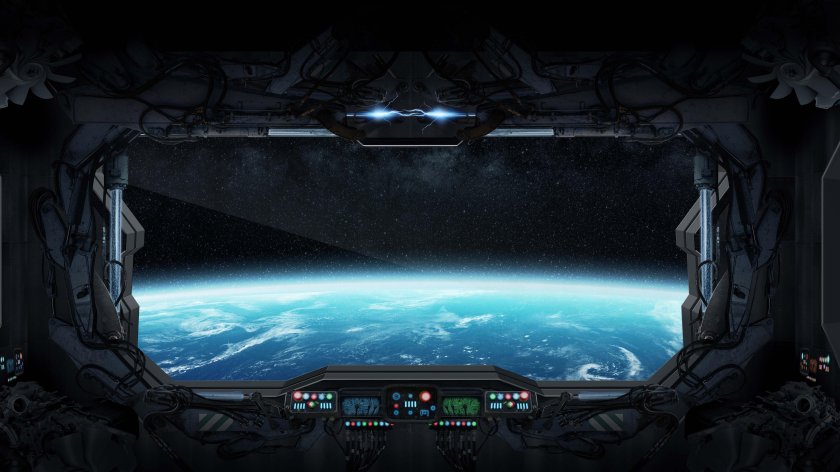 Окно космического корабля