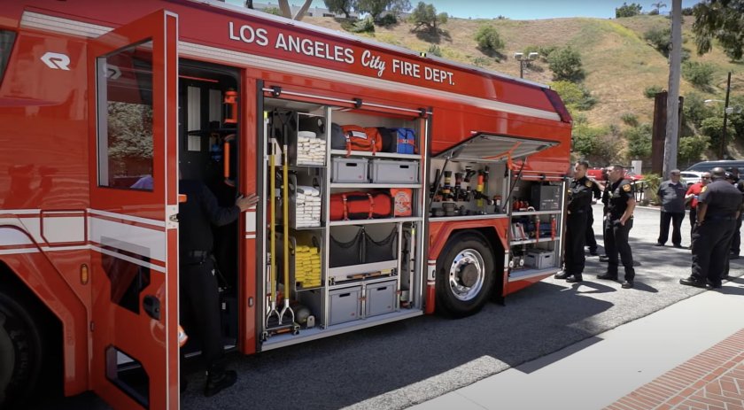 Rosenbauer Electric Fire Truck