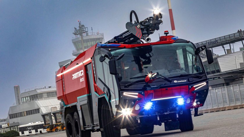 Пожарная машина rosenbauer panther 8x8