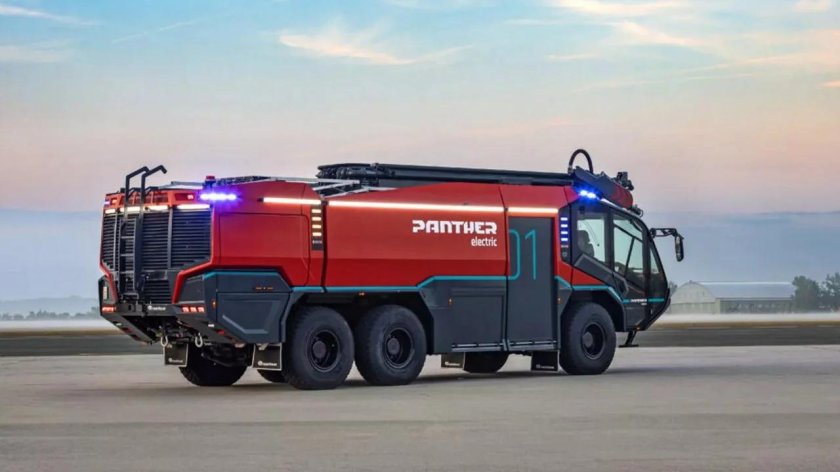 Пожарная машина rosenbauer panther