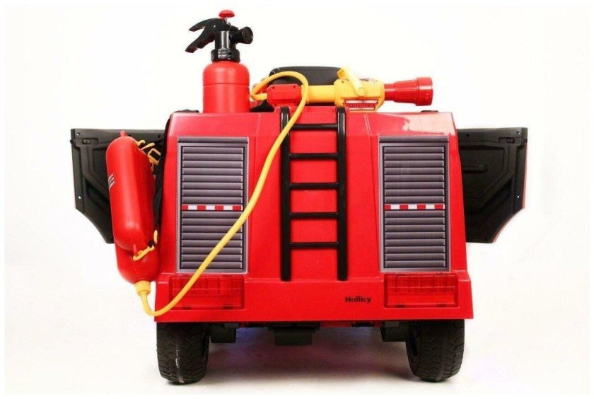 Детский электромобиль а222аа красный (пожарная)