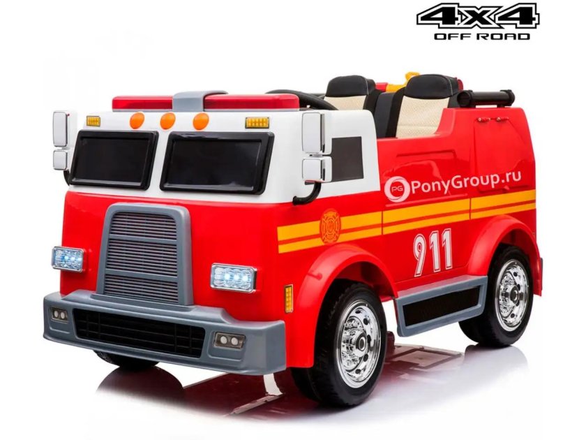 Электромобиль пожарная машина sx1818