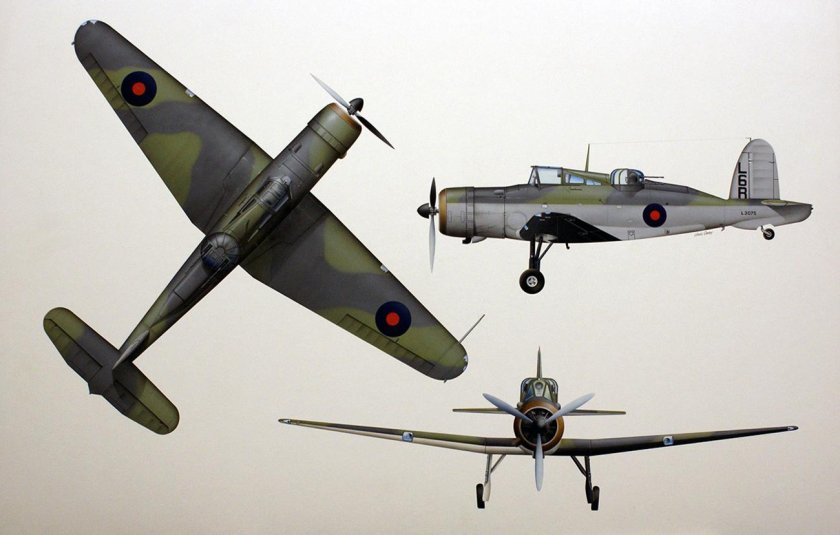 Блэкберн Скьюа самолет