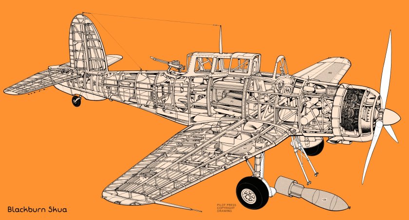 Blackburn Skua самолет