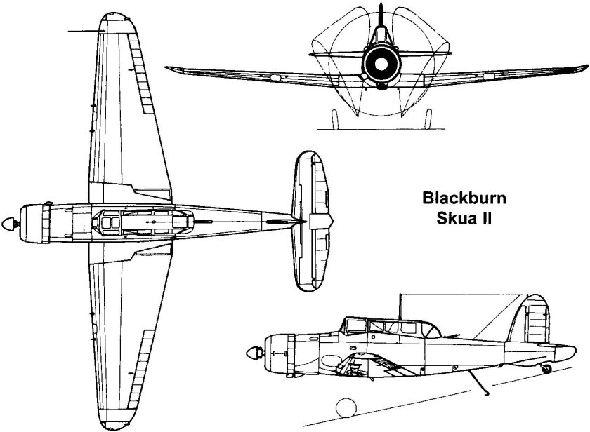 Blackburn Skua самолет