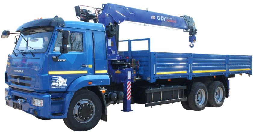 КАМАЗ 65117 С КМУ