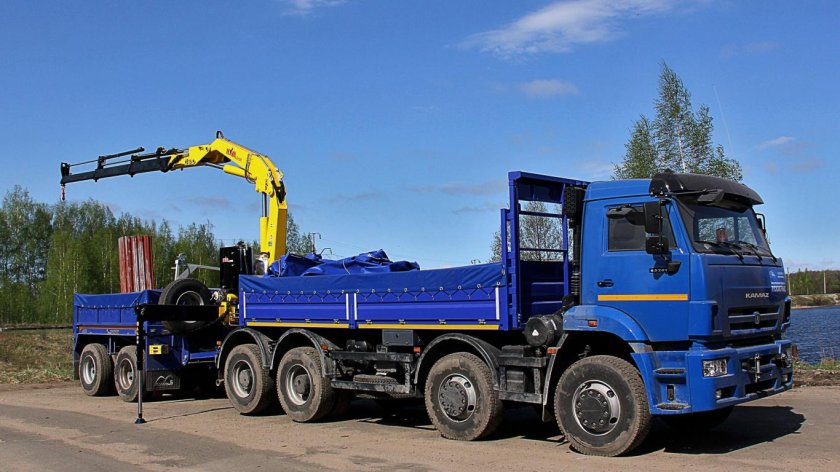 КАМАЗ 6540 бортовой 8х4