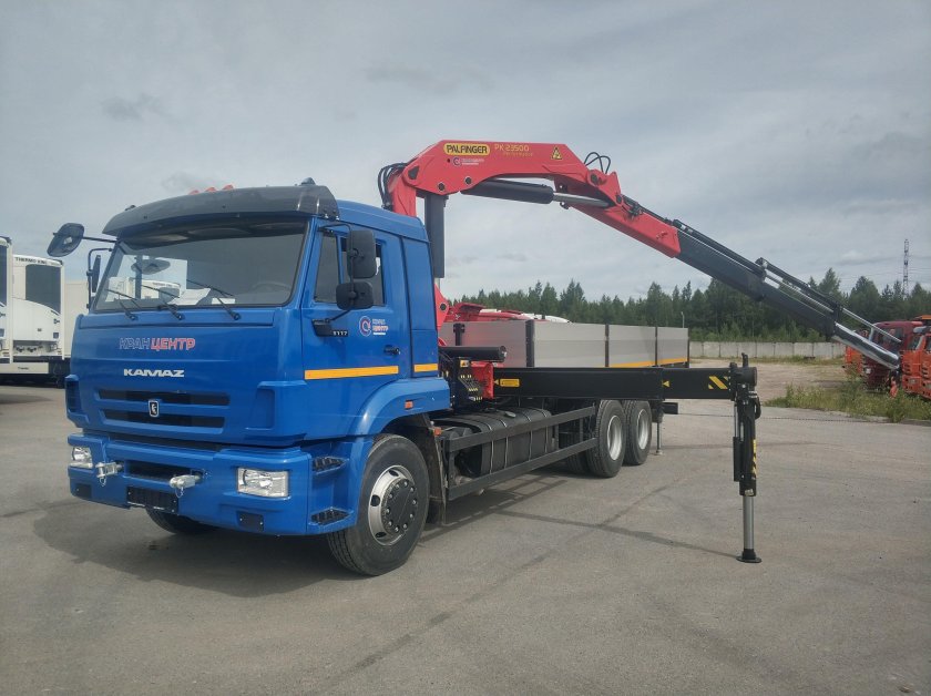 КАМАЗ 65117 С КМУ