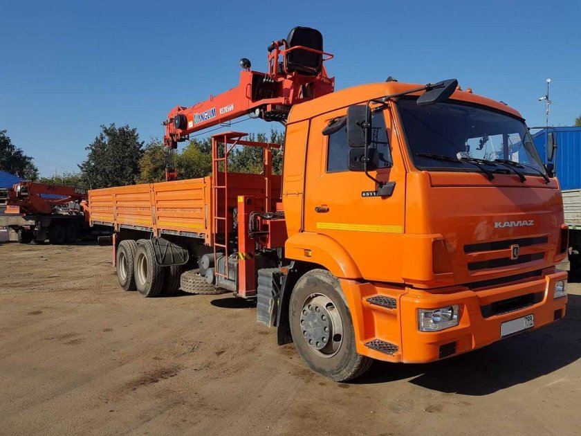 КАМАЗ манипулятор 8т