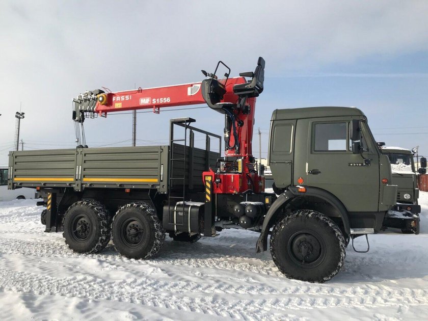 КАМАЗ 4310 С КМУ