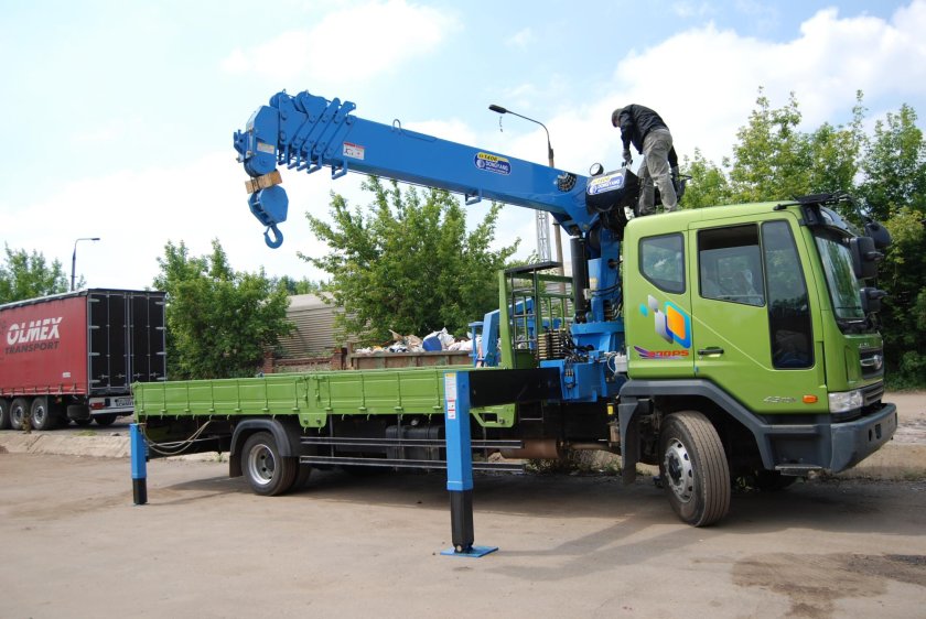 Манипулятор Hyundai 10т телескопический