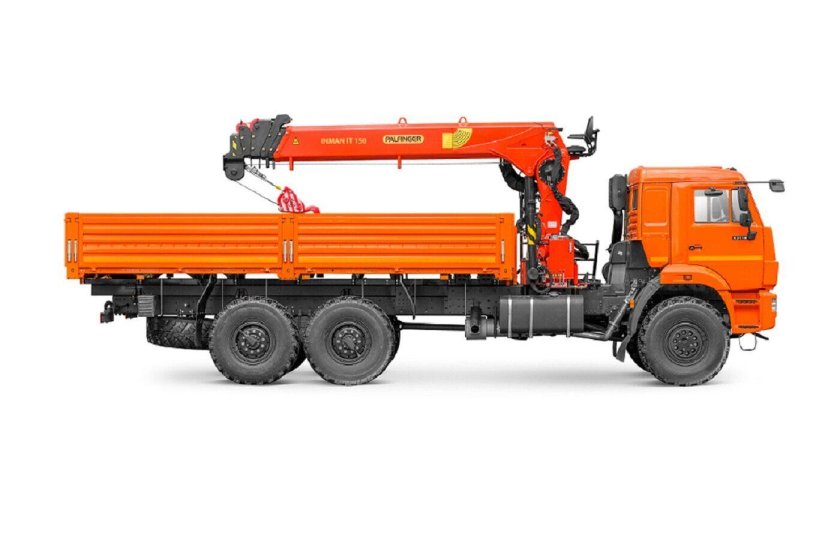 КАМАЗ 43118 С КМУ Palfinger Inman it 150
