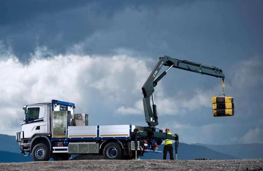 Кран манипулятор