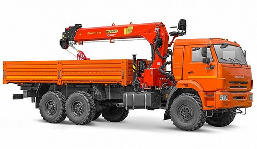 Камаз 43118 с кму