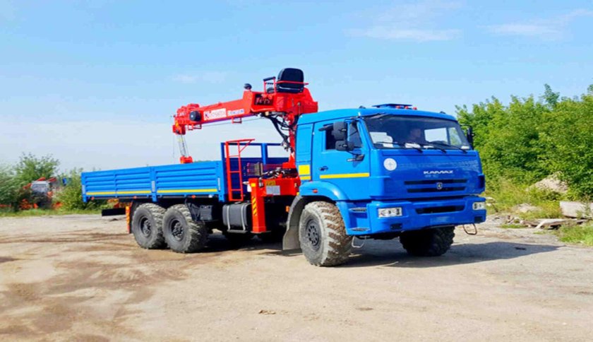 КАМАЗ манипулятор вездеход 7т