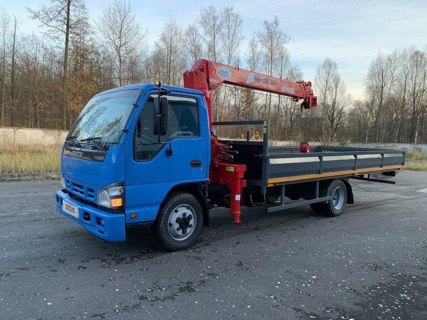 Манипулятор исузу nqr75