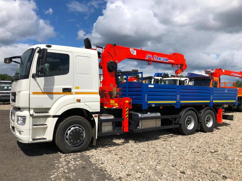 КАМАЗ 65207 С КМУ