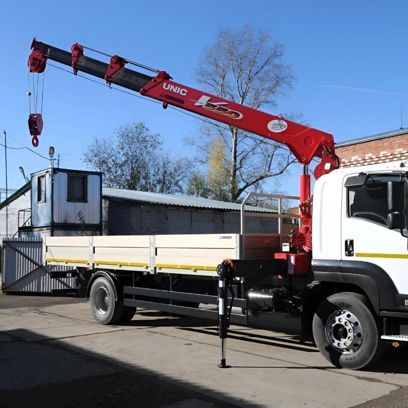 Исузу кран манипулятор 5т