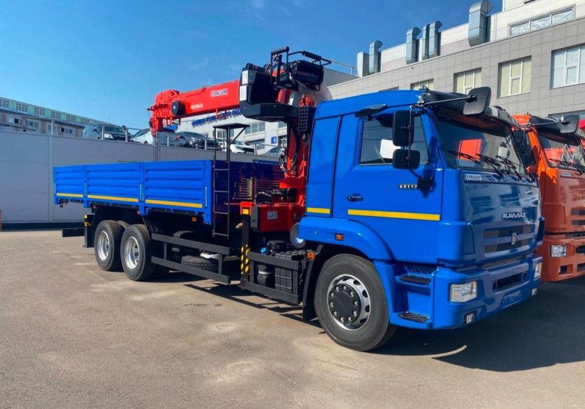 Кран манипулятор камаз