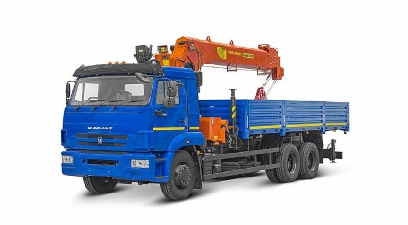 Камаз 65117 с кму