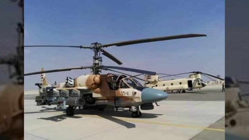 Вертолет ка-52к Катран