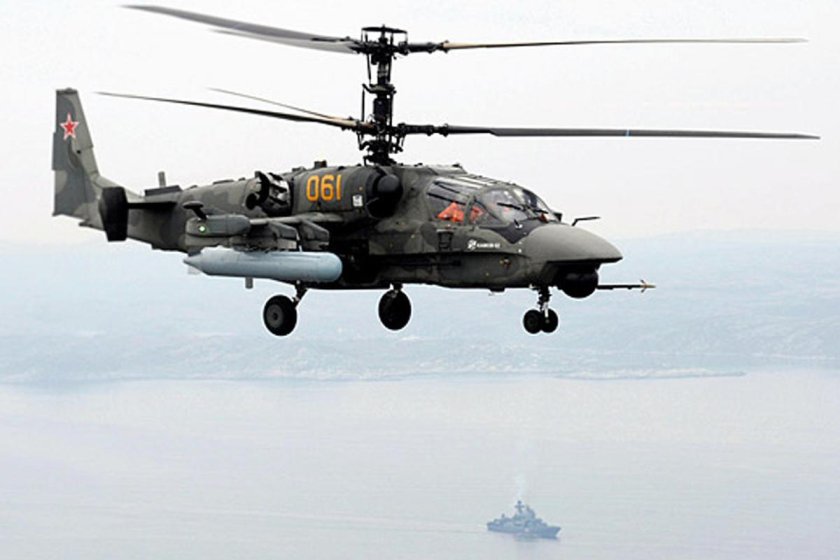 Вертолет ка-52 "Аллигатор"