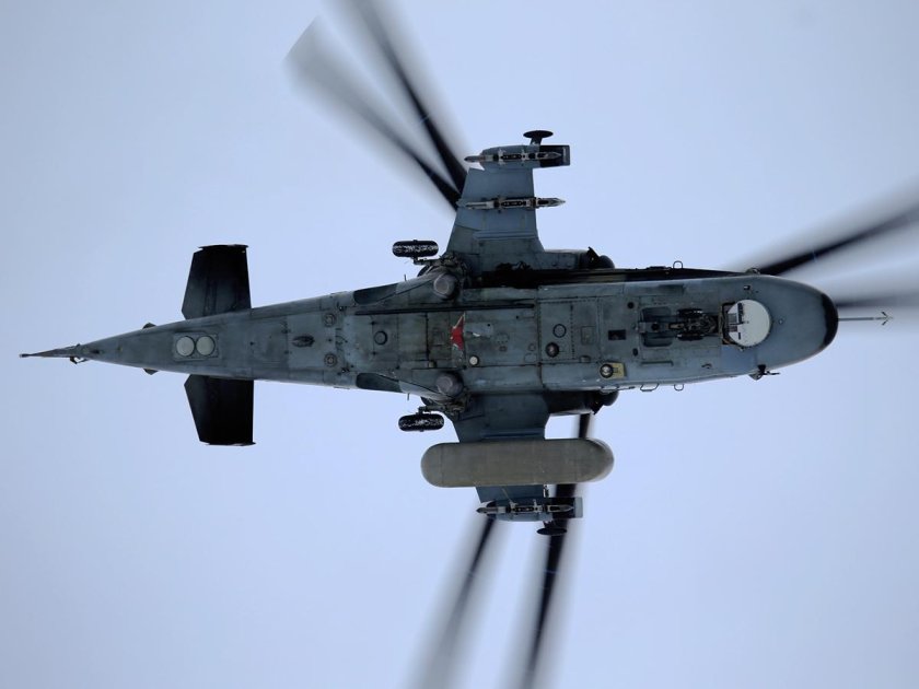 Вертолёт к-52 Аллигатор