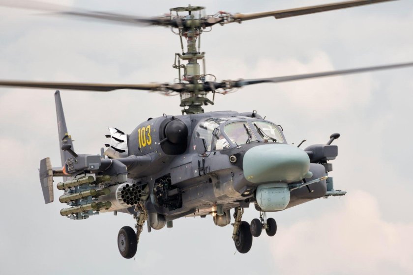 Вертолет ка-52 "Аллигатор"