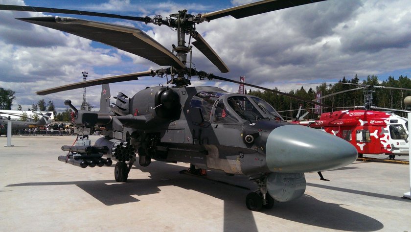 Вертолет ка-52 "Аллигатор"