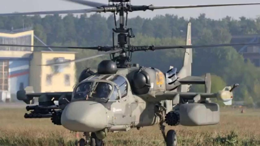 Вертолет ка-52 "Аллигатор"