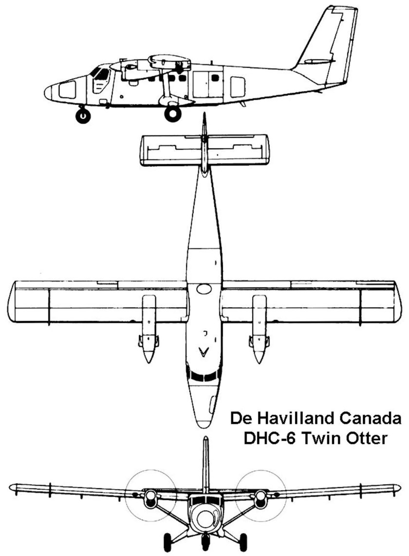 Самолёт де Хэвилленд Канада DHC-6 Твин оттер