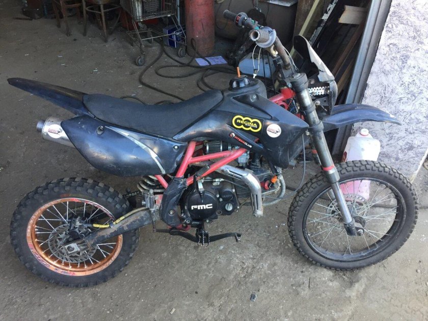 Питбайк номер рамы