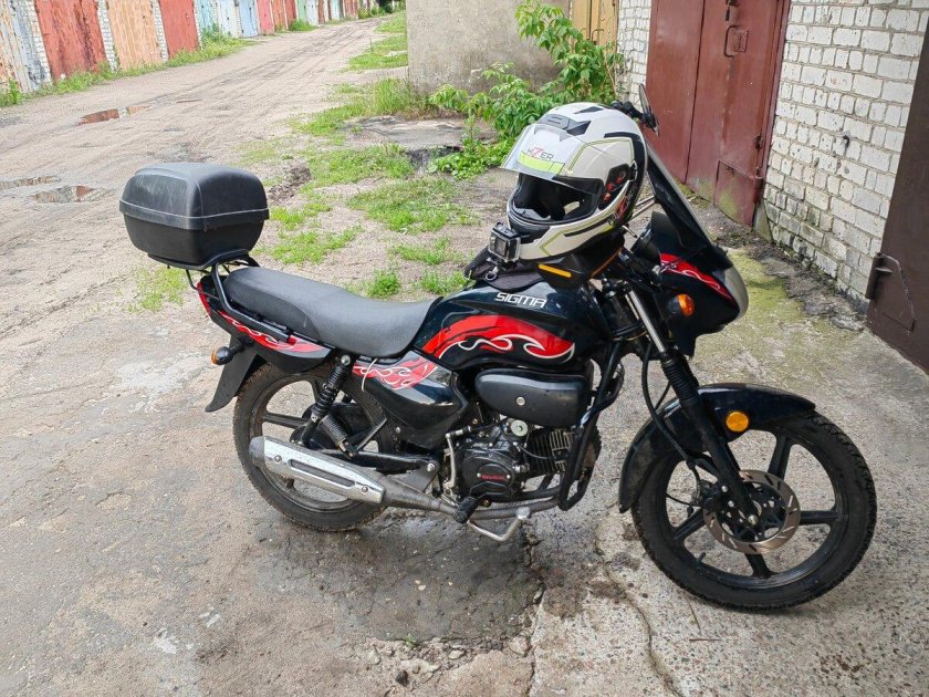 Мопед сигма 125 кубов