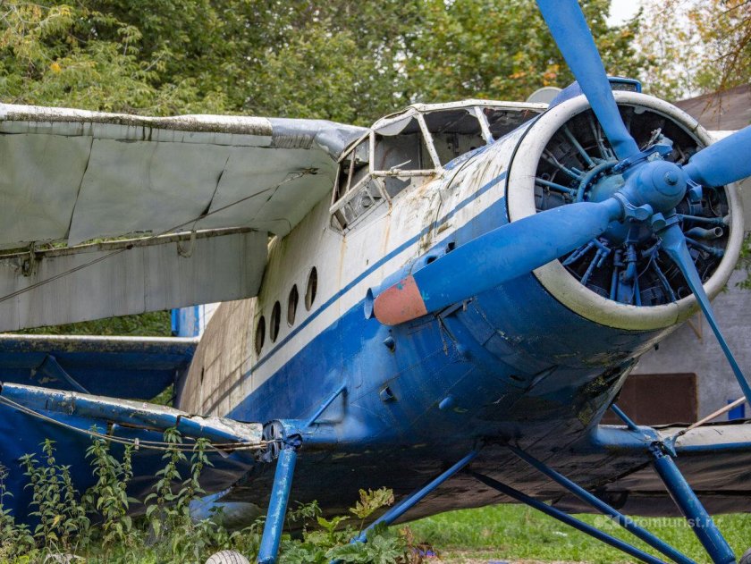 АН-2 биплан кабина