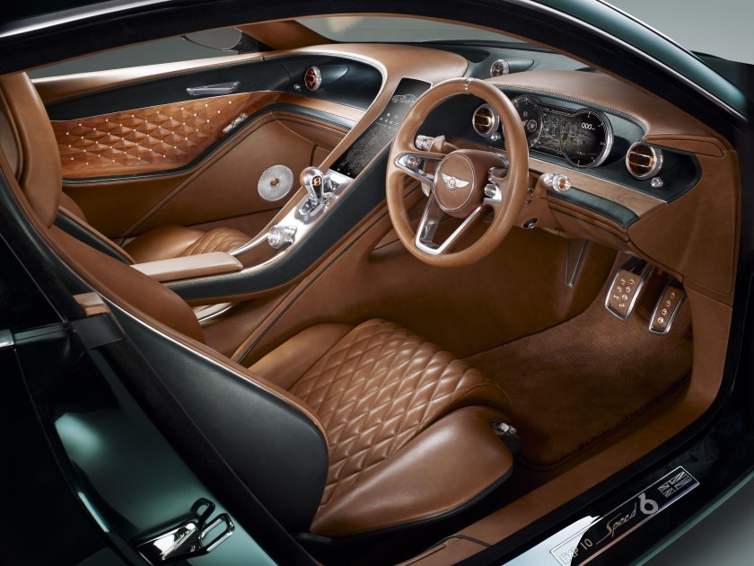 Bentley Exp 10 Speed 6 салон