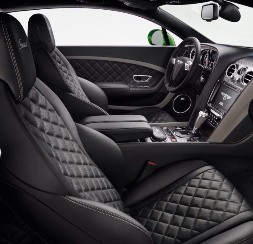 Bentley Continental gt 2015 салон